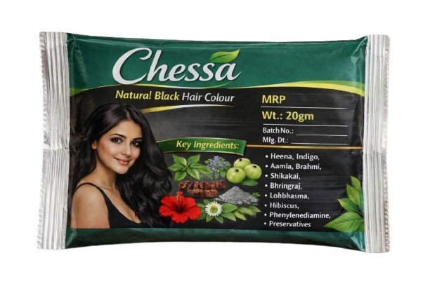 Chessa Natural Black Hair Colour